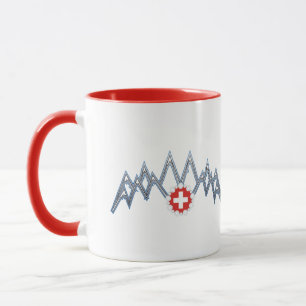 Schweizer Alpen-Tasse Tasse