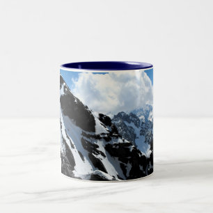 Schweizer Alpen Zweifarbige Tasse