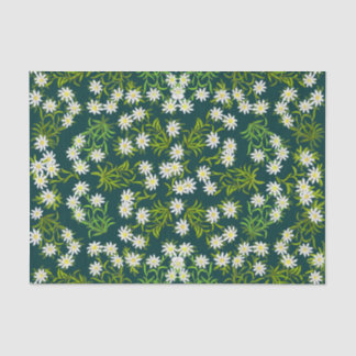 Schweizer Edelweiss GebirgsBlumen-Seidenpapier Seidenpapier