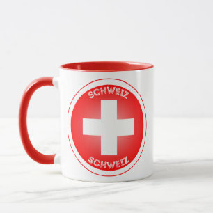 Schweizer Erbesymbol Tasse