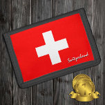 Schweizer Fahnenmode, Schweiz Patrioten / Sport Trifold Geldbörse<br><div class="desc">WALLETS: Schweiz & Schweizer Fahne Mode - Liebe mein Land,  Reisegeschenke,  Großvater Geburtstag,  Nationalpatrioten / Sportfans</div>