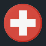 Schweizer Flagge - Die der Nationalflagge der Schw Magnet<br><div class="desc">Schweizer Flagge - Die der Nationalflagge der Schweiz</div>