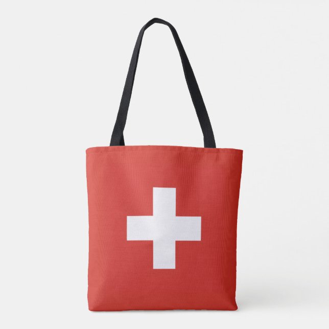 Schweizer Flagge, Flagge der Schweiz Tasche (Rückseite)