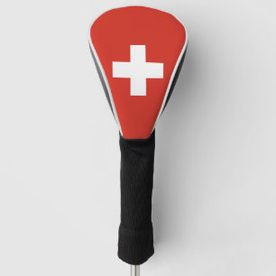 Schweizer Flagge Golf Headcover