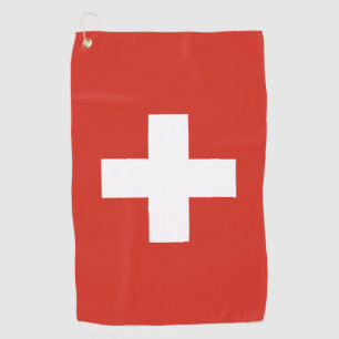 Schweizer Flagge Golfhandtuch