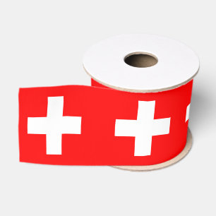Schweizer Flagge - Reise, Urlaub/Sport Ripsband