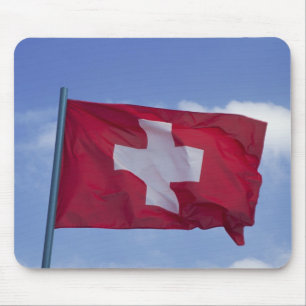 Schweizer Flagge RF) Mousepad