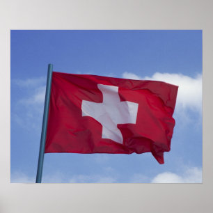 Schweizer Flagge (RF) Poster