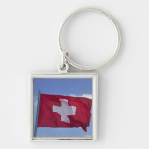 Schweizer Flagge RF) Schlüsselanhänger