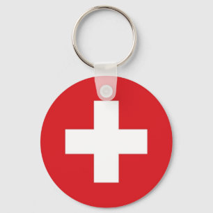Schweizer Flagge Schlüsselanhänger