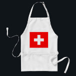 Schweizer Flagge Schürze<br><div class="desc">Schweizer Flagge</div>