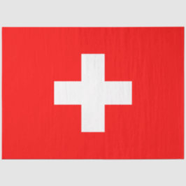 Schweizer Flagge (Schweiz) Gewebepapier Seidenpapier