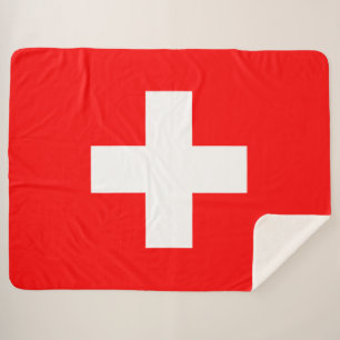 Schweizer Flagge (Schweiz) Sherpadecke