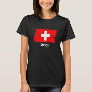 Schweizer Flagge Schweiz Team Fan T-Shirt
