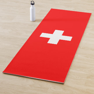 Schweizer Flagge (Schweiz) Yogamatte