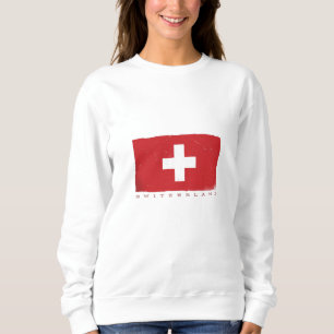 Schweizer Flagge Sweatshirt