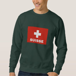 Schweizer Flagge Sweatshirt