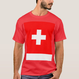 Schweizer Flagge T-Shirt