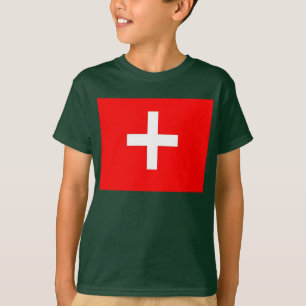 Schweizer Flagge T-Shirt