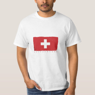 Schweizer Flagge T-Shirt