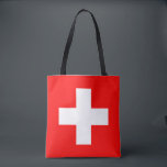 Schweizer Flagge Tasche<br><div class="desc">Die Schweizer Flagge ist ein Platz mit einem Kreuz in der Mitte. Die verwendeten Farben in der Flagge sind rot, weiß. Der Anteil der Schweizer Flagge beträgt 1:1. Die Schweizer Flagge wurde 1889 adoptiert. Die erste Verwendung der aktuellen Flaggengestaltung erfolgte 1470. Die letzte Änderung an der aktuellen Schweizer Flaggengestaltung erfolgte...</div>