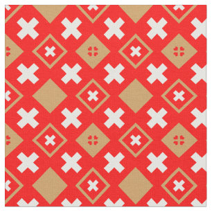 Schweizer Flagge - Trendy Fabric Mode Stoff