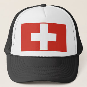 Schweizer Flagge Truckerkappe