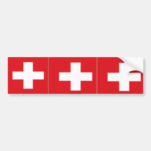 Schweizer Flaggen-Autoaufkleber der Schweiz Autoaufkleber