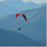 Schweizer Gleitschirmfliegen Fotoskulptur Ornament<br><div class="desc">Paragliding ist der Freizeit- und Abenteuersport der Paraslider.</div>