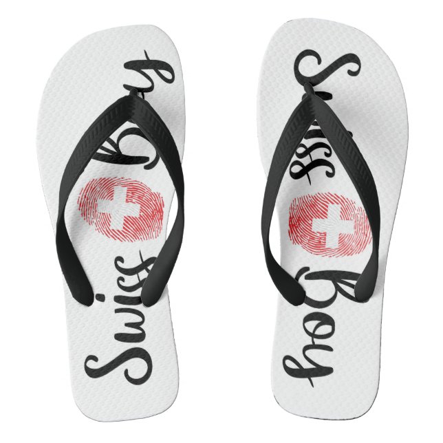 Schweizer Junge Flip Flops (Fußbett)