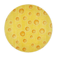 Schweizer Käse Cheezy Texturmuster