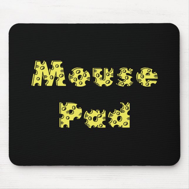 Schweizer Käse Mousepad (Vorne)