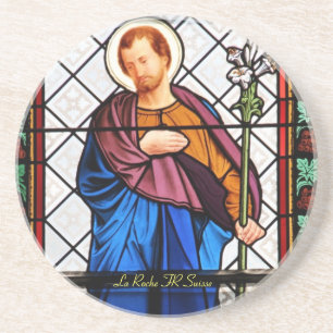 Schweizer Kirchenfenster Sandstein Untersetzer