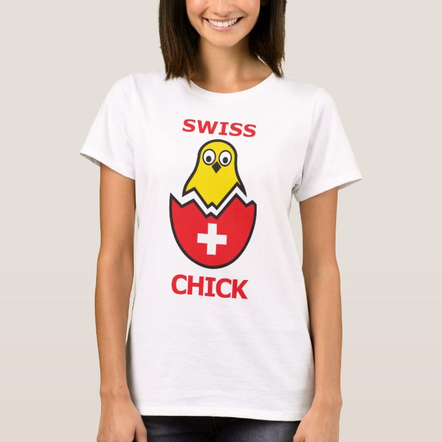 Schweizer Küken T-Shirt (Vorderseite)