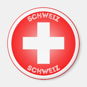 Schweizer Kulturerbe-Emblem Magnet