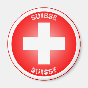 Schweizer Kulturerbe-Emblem Magnet