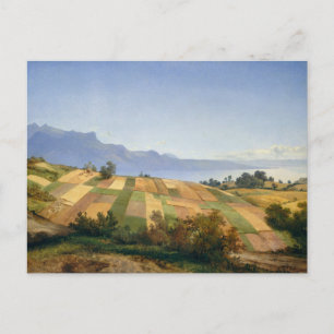 Schweizer Landschaft von Alexandre Calame Postkarte