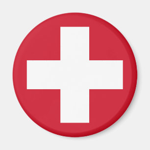 Schweizer Roundel Magnet