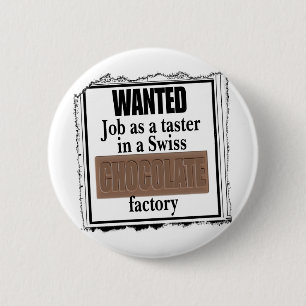 Schweizer Schokolade Button