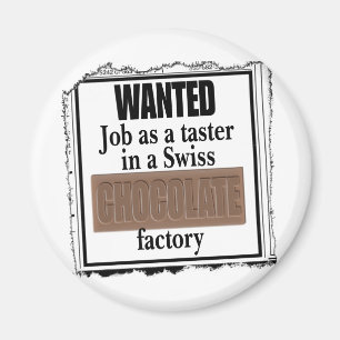 Schweizer Schokoladen-Magnet Magnet