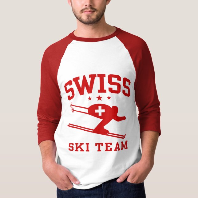 Schweizer Skiteam T-Shirt (Vorderseite)