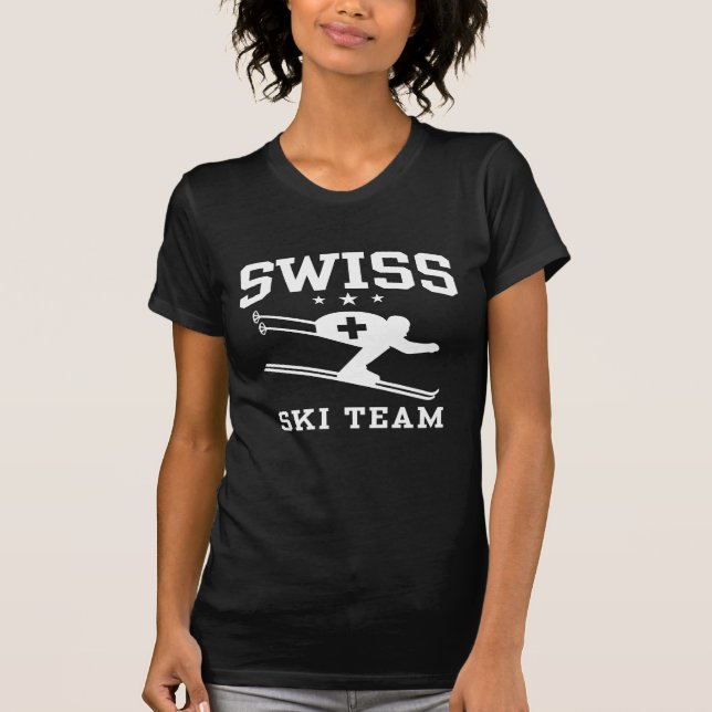 Schweizer Skiteam T-Shirt (Vorderseite)