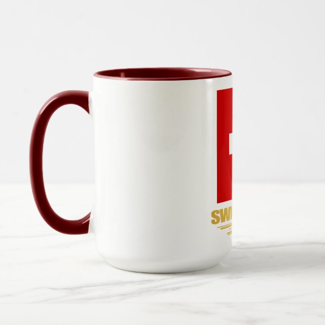 "Schweizer Stolz" Tasse (Links)