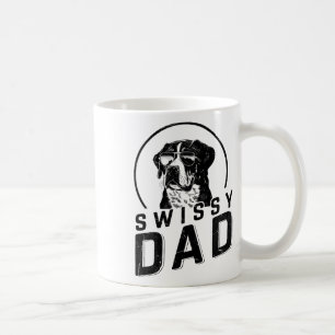 Schweizer Vater Hundebesitzer-Geschenke für Männer Kaffeetasse