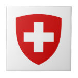Schweizer Wappen - die Schweiz-Andenken Fliese<br><div class="desc">Schweizer Wappen von der Schweiz ist großes Geschenk für die, die Liebe die Schweiz oder die, die ein Schweizer Erbe haben. Die Schweizer Flagge der Schweizer Eidgenossenschaft bekannt als die Schweiz auf englisch, Schweiz auf Deutsch, Suisse auf französisch und Svizzera auf italienisch. Dieser Entwurf ist auch auf vielen anderen Andenken...</div>