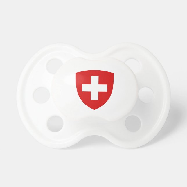 Schweizer Wappen - die Schweiz-Andenken Schnuller (Vorne)