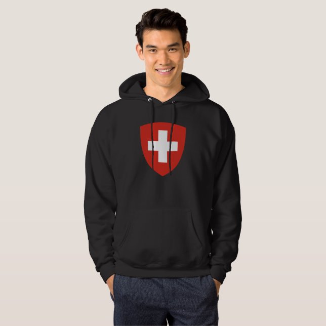 Schweizer Wappen Hoodie (Vorne ganz)