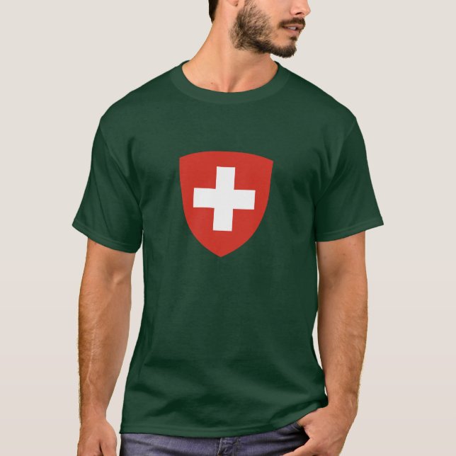 Schweizer Wappen T-Shirt (Vorderseite)