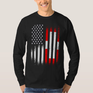 Schweizerisch-Amerikanischer Kulturerbe Monat Schw T-Shirt