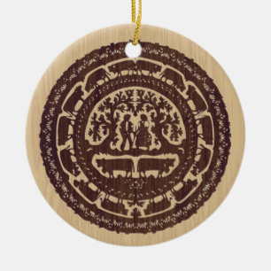 Schweizerische Ausschmückung Keramik Ornament